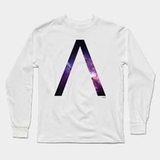 Lambda space letter concept Long Sleeve T-Shirt